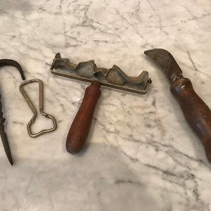 Vintage tools as decor